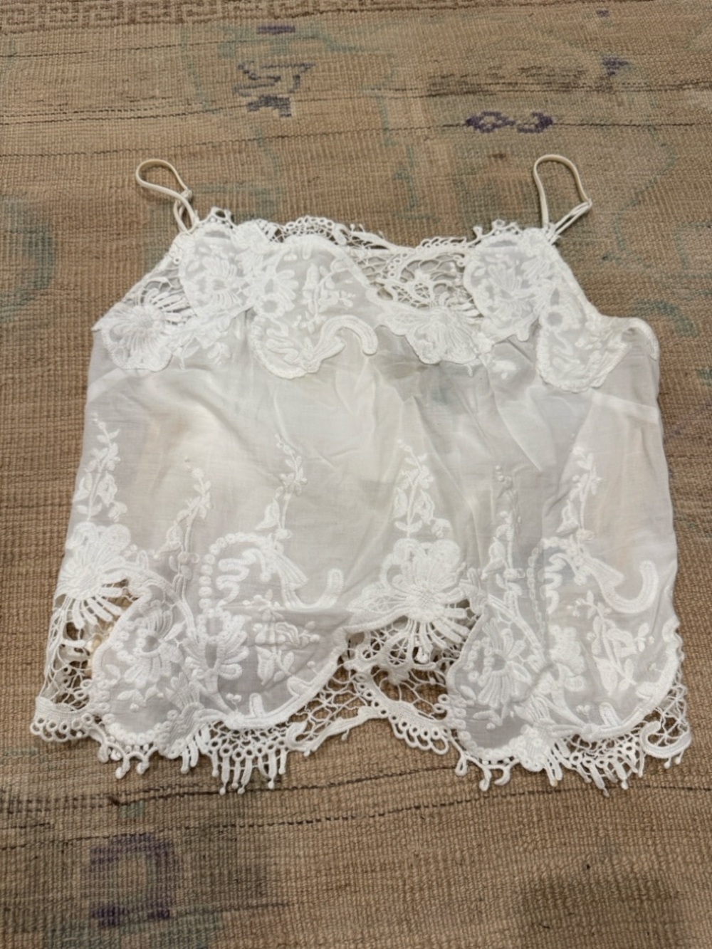 Farm Rio Lace Top - Picture 2 of 5